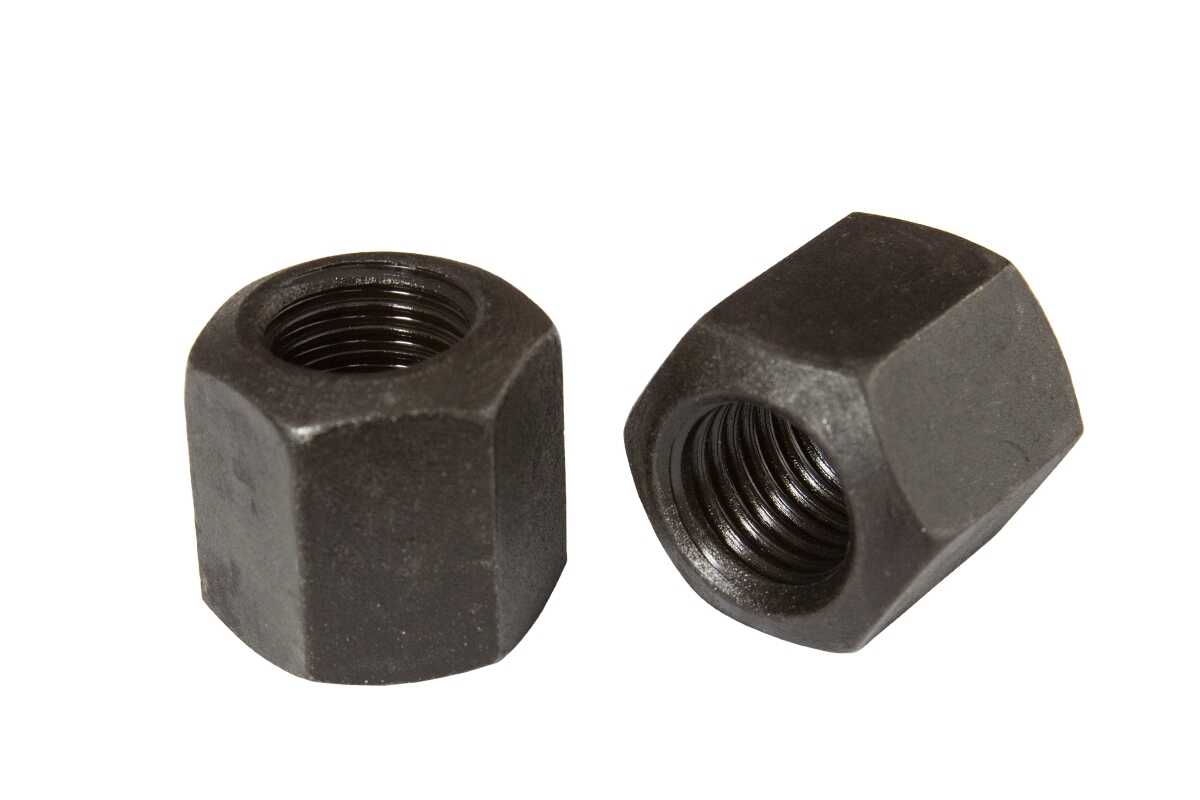 Гайка М10 висока, клас міцності 10, без покриття